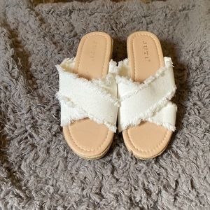 Wedge sandals